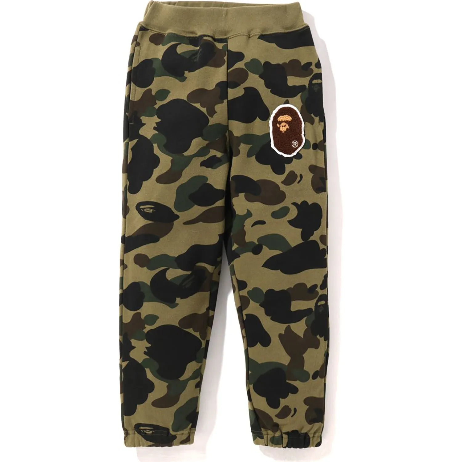 1ST CAMO APE HEAD PATCHED SWEAT PANTS KIDS