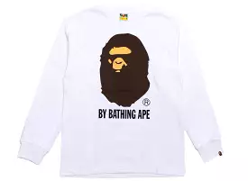 A Bathing Ape by Bathing Ape L/S Tee in White