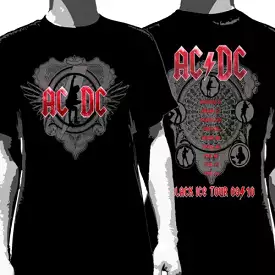 ACDC Black Ice Tour Unisex Tee