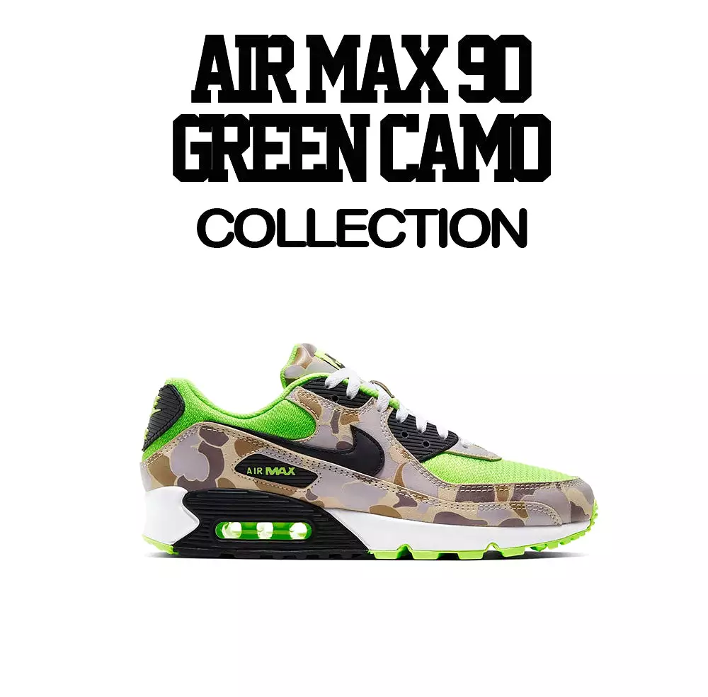 Air Max Green Camo Shirt - Hand That Feeds - White