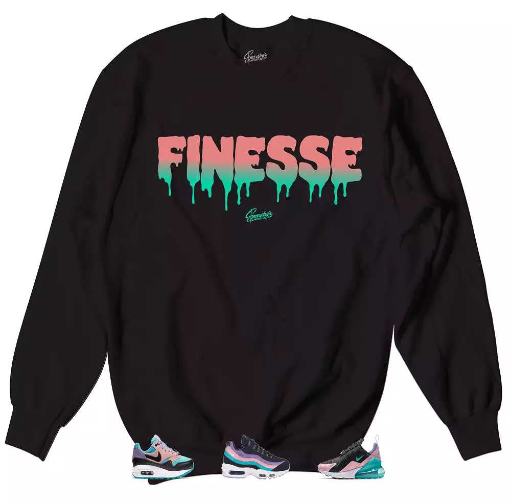 Air Max Have Nice Day Sweater - Finesse - Black