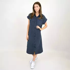 Aira Shirt Dress | Bubble Gauze