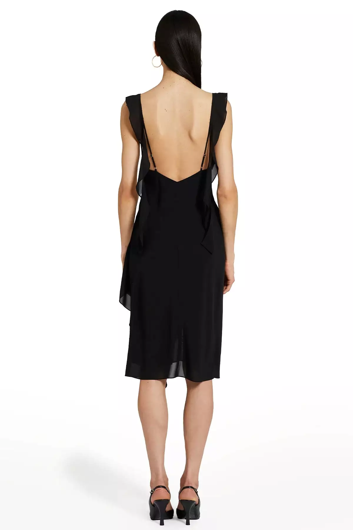 AMANDA UPRICHARD CANTARA DRESS Black