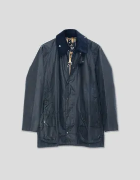 BARBOUR BEAUFORT WAX JACKET - NAVY