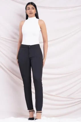 Black Slim Leg Pant