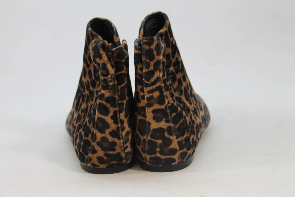 Born Remo Women's Leopard Boots 6M(ZAP12916)