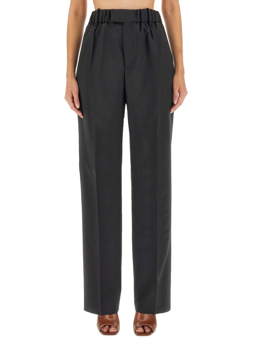 BOTTEGA VENETA    LOOSE-FITTING PANTS IN LIGHTWEIGHT WOOL