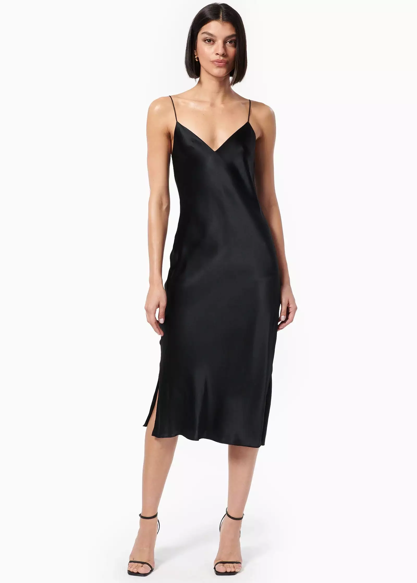 CAMI NYC RAVEN DRESS BLACK