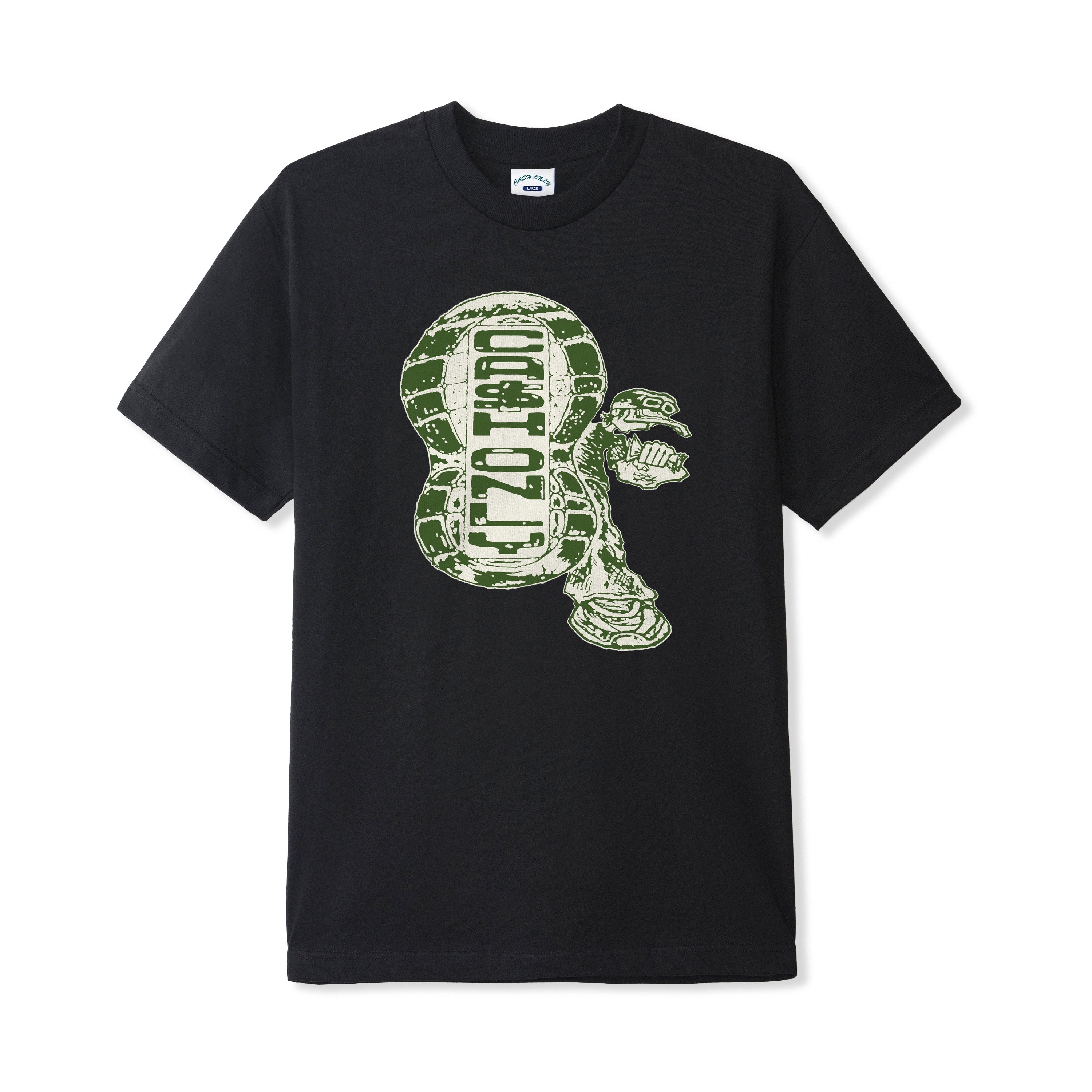 Cash Only Stomp Tee - Black