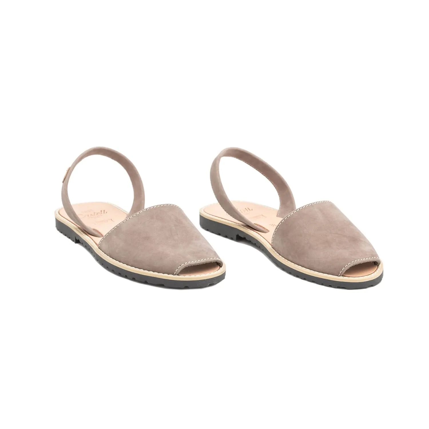 Classic Leather Sandal For Women - Madona 1056 Nobuck