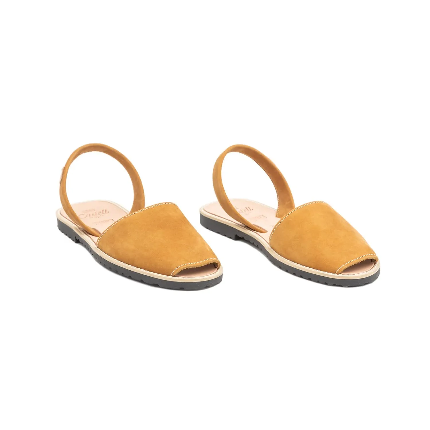 Classic Leather Sandal For Women - Madona 1056 Nobuck