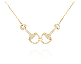 Double Bit Diamond Necklace