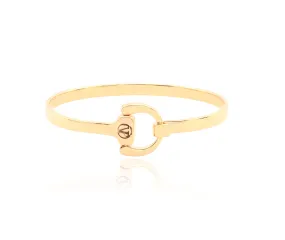 Equestrian Bangle | Gold