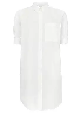 Esmé Studios Aya 2/4 Shirt Dress - Kjole - Snow White