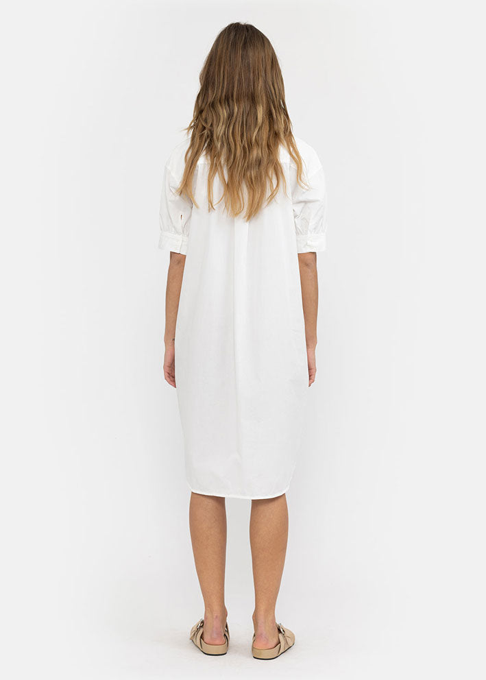 Esmé Studios Aya 2/4 Shirt Dress - Kjole - Snow White