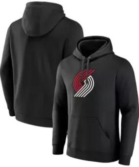 Fanatics Men's NBA Fanatics Portland Trail Blazers Primary Logo Pullover Hoodie