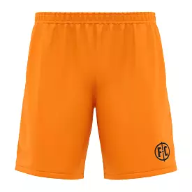 FC Match Football Short - Fluro Orange