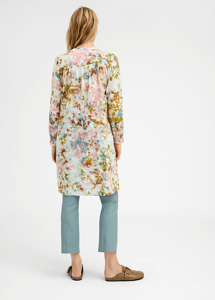 Gustav Costa Shirt Dress 48522 Kjole - Pink Icing Flower Print