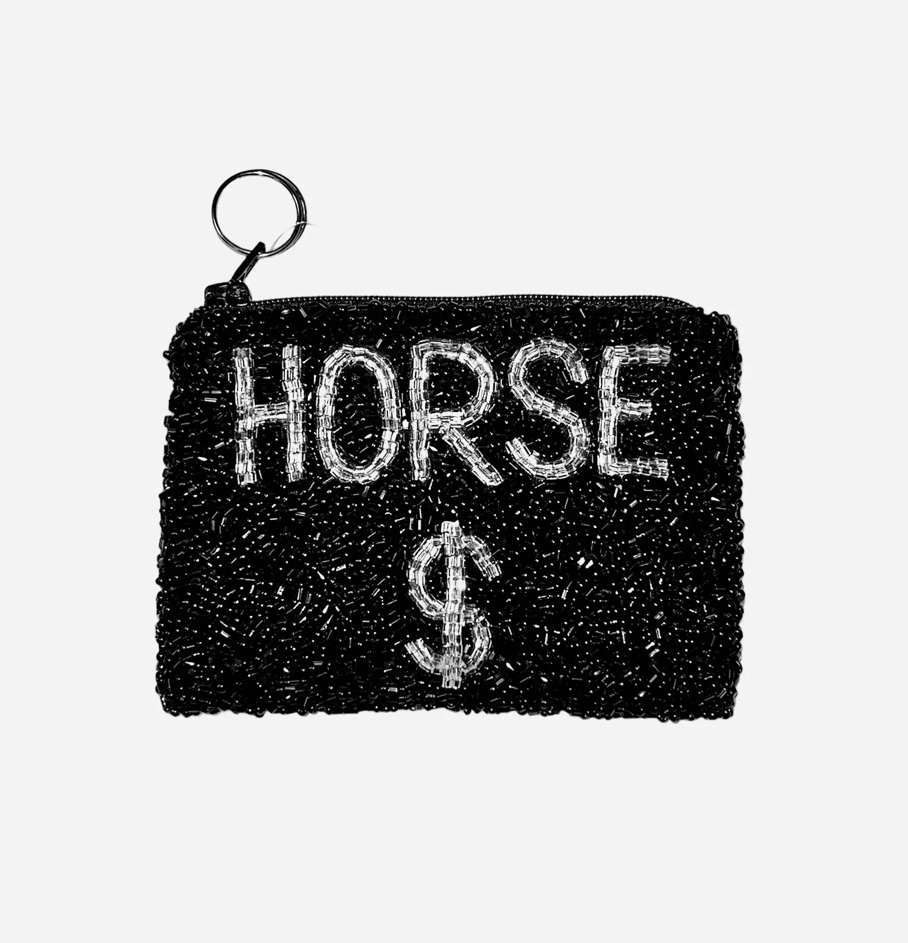 Hand Beaded Coin Purse - Horse $