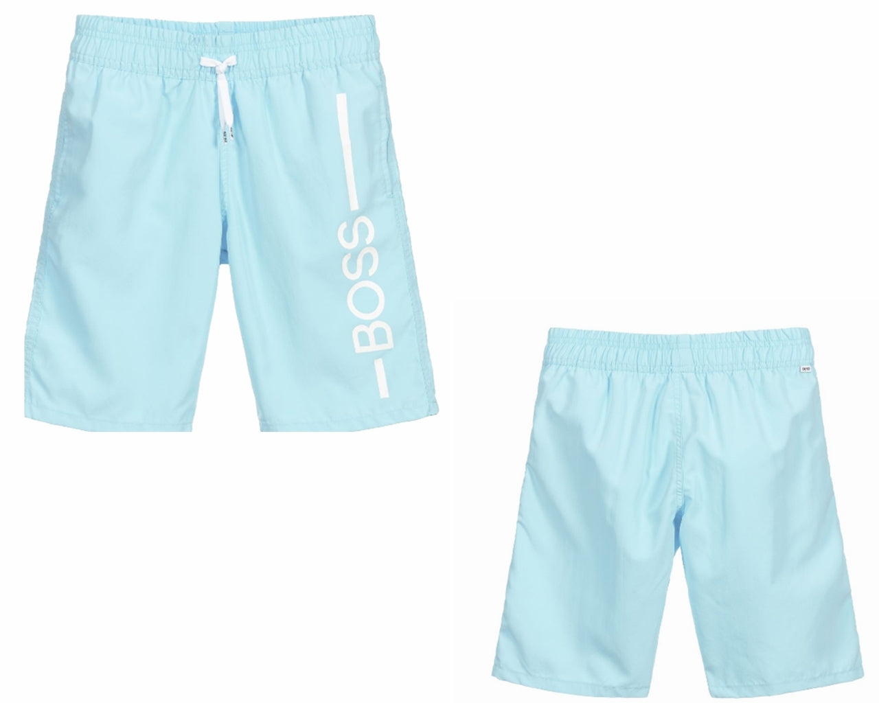 Hugo Boss Kid's J24682 748 Swim Shorts Sea Green