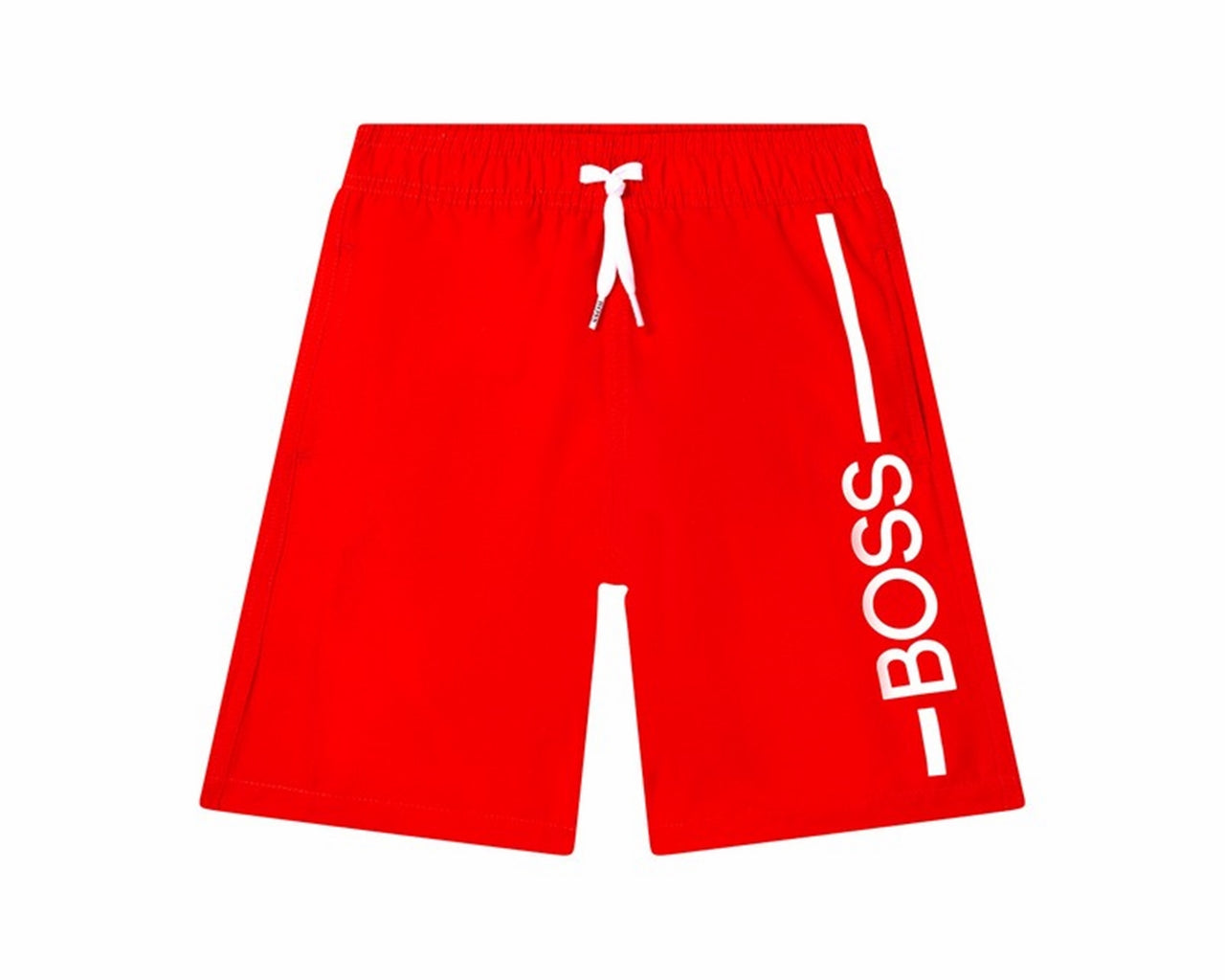 Hugo Boss Kid's J24768 992 Swim Shorts Red