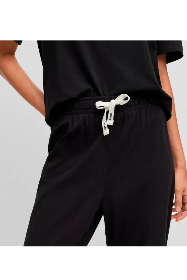 Hugo Boss Women Pyjamas Pants Soft Cotton Black