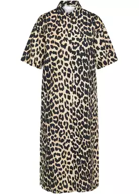 La Rouge Leonora Shirt Dress - Kjole - Leopard