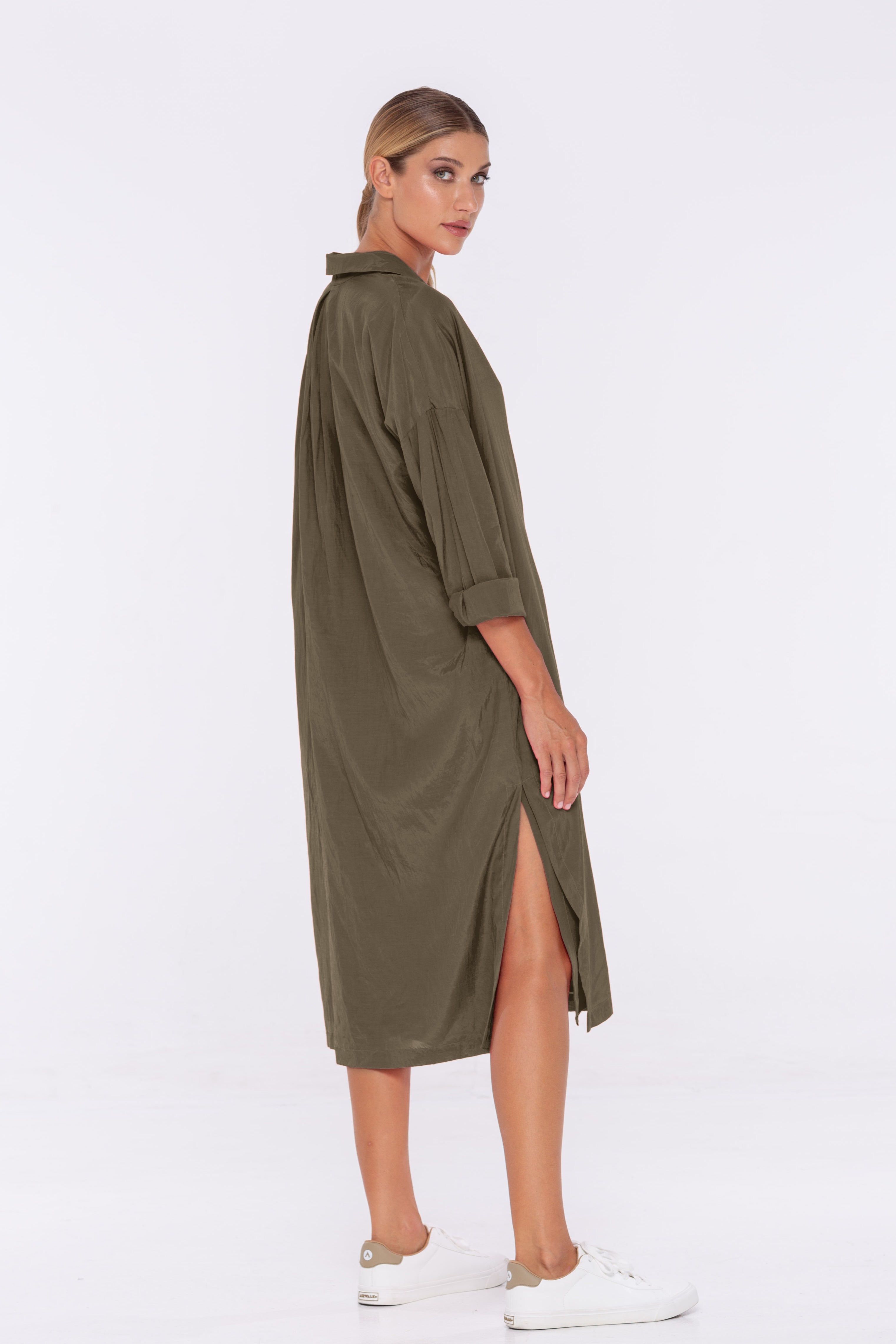 Lani Shirt Dress - Fern