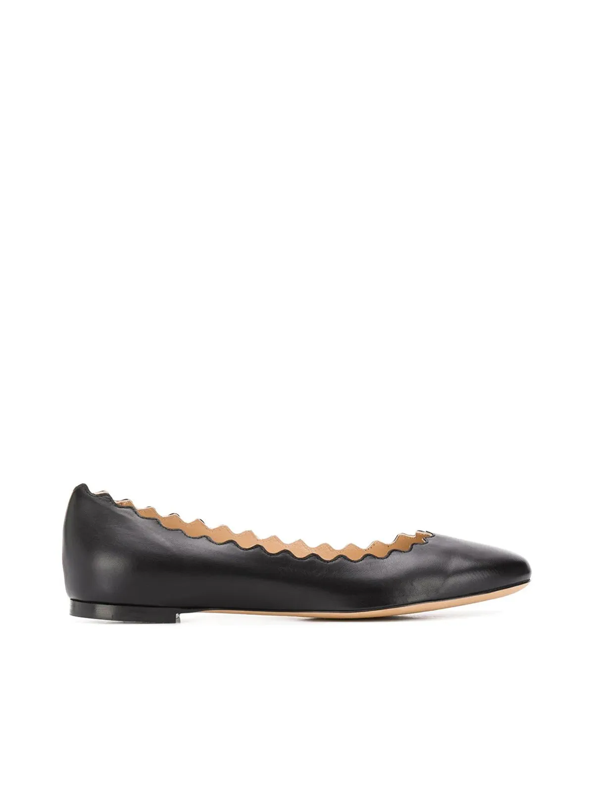 LAUREN SCALLOPED BALLERINAS