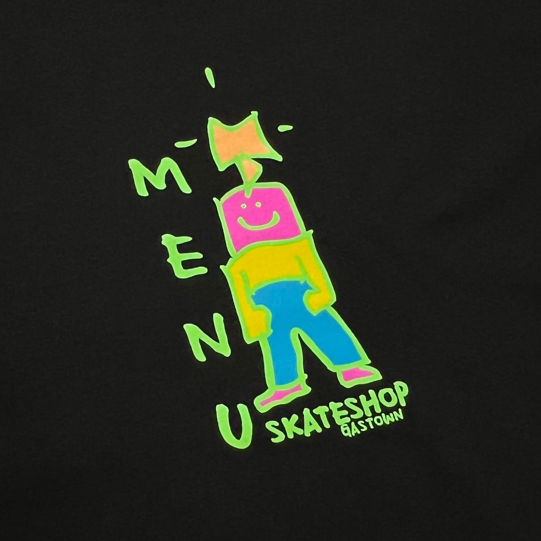 Menu X Gonz T-Shirt - Black