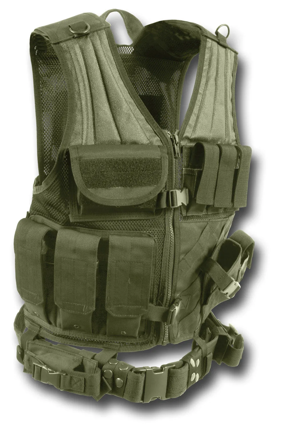 MOLLE CROSS DRAW TACTICAL VEST