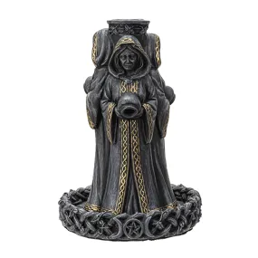 Mother, Maiden, Crone Backflow Incense Burner