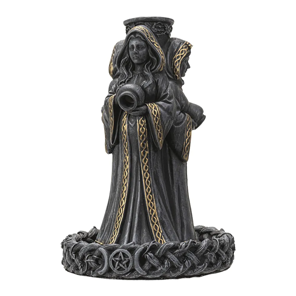 Mother, Maiden, Crone Backflow Incense Burner