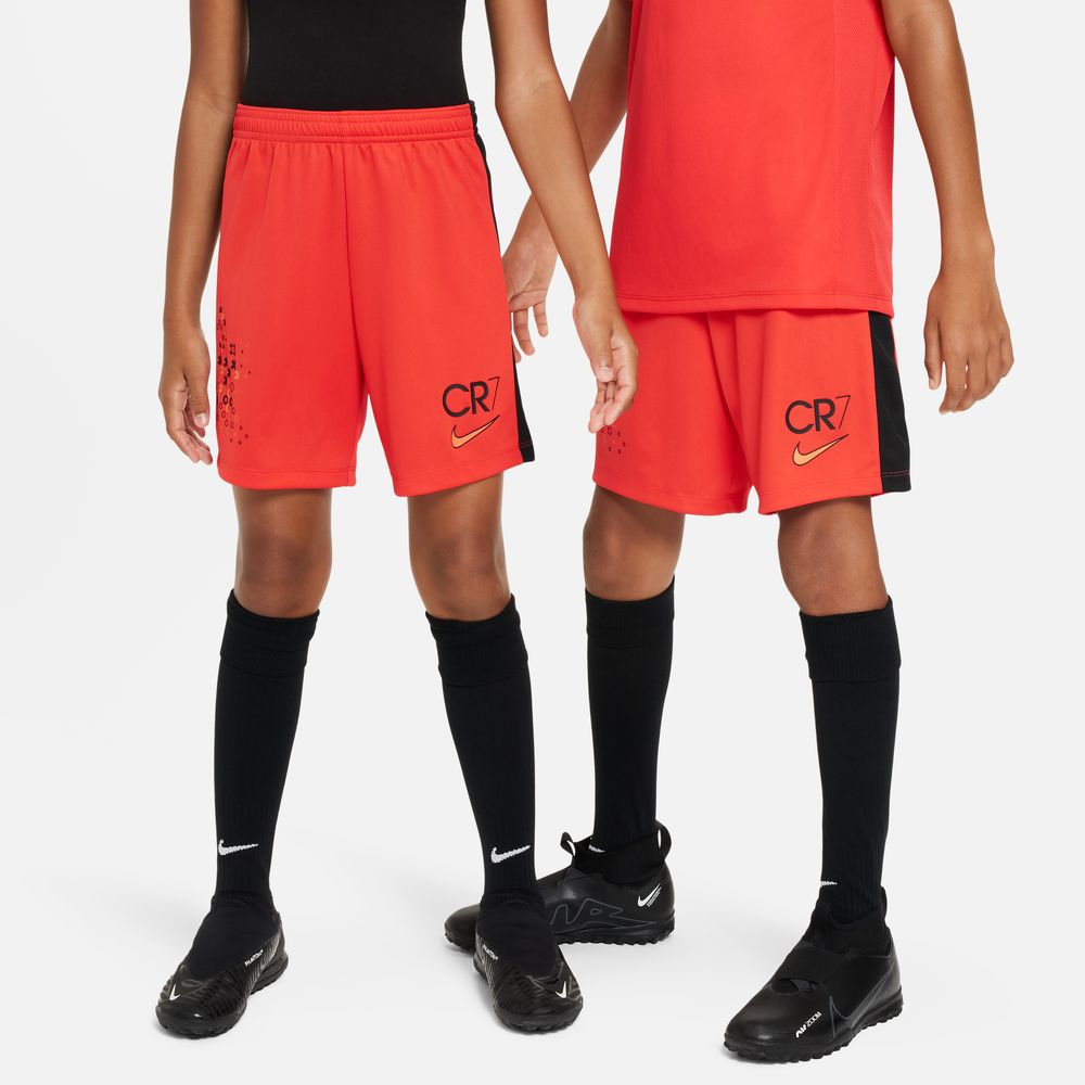 Nike CR7 Youth Dri-FIT Academy23 Football Shorts (Light Crimson/Black)