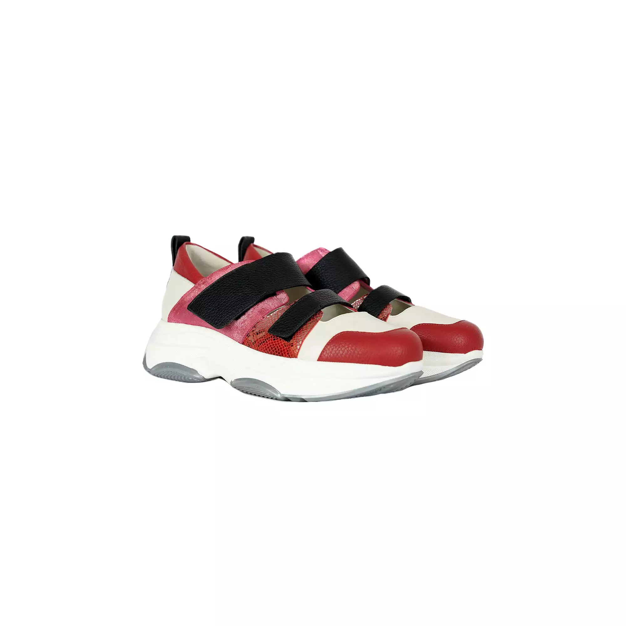 Open-Air Sneaker Cervo/Metal Sport Red