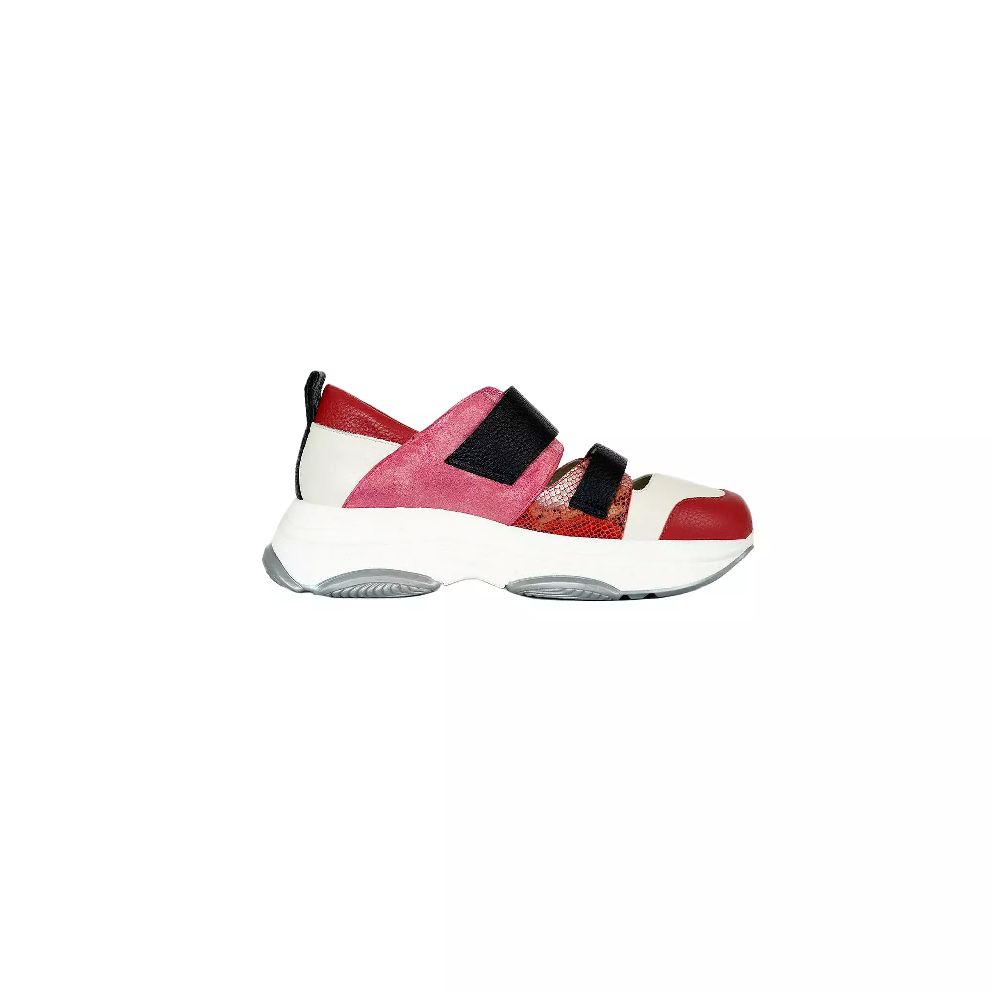 Open-Air Sneaker Cervo/Metal Sport Red