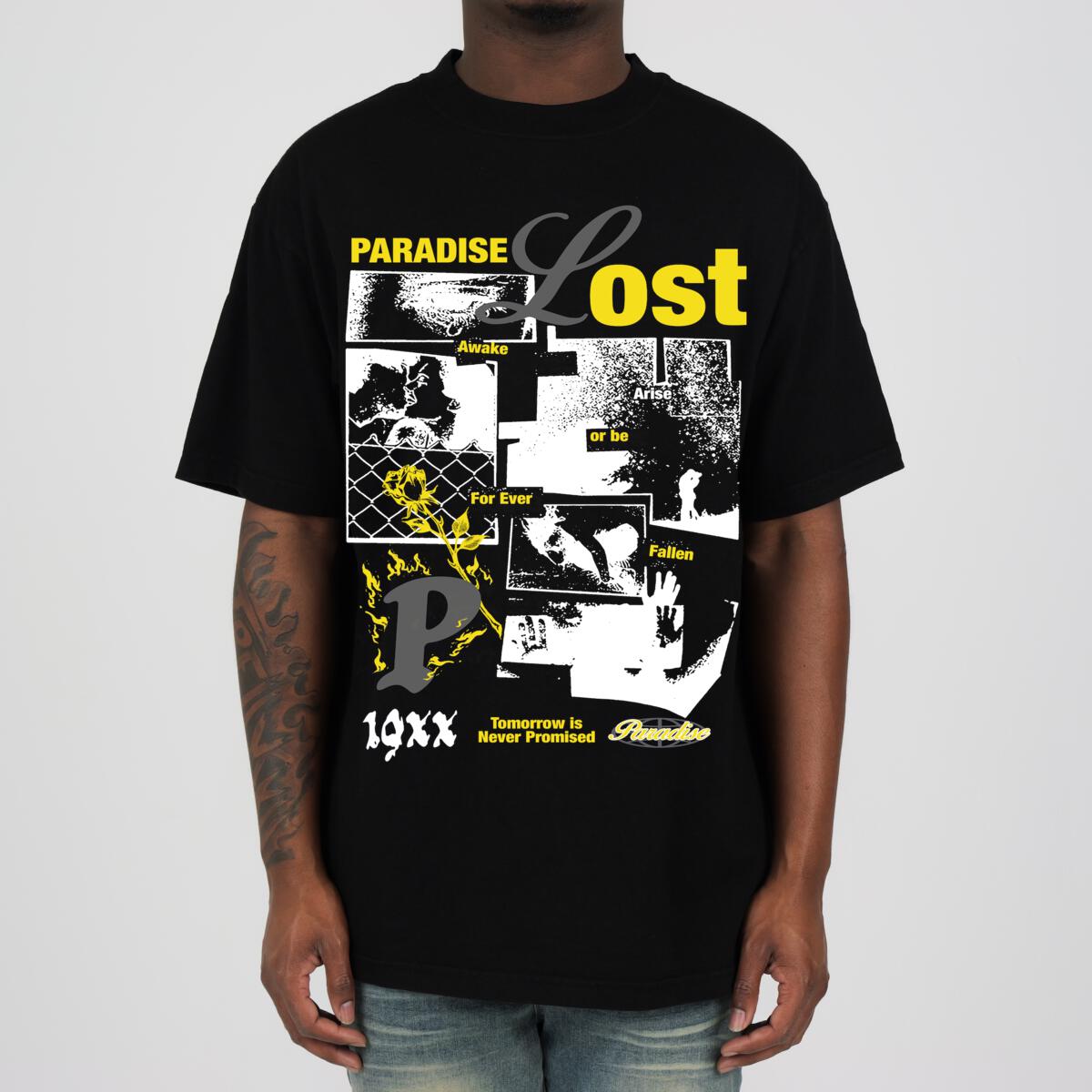 PARADISE CHRONOS TEE (BLACK)