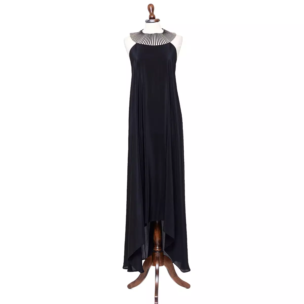 SABA SILK DRESS BLACK