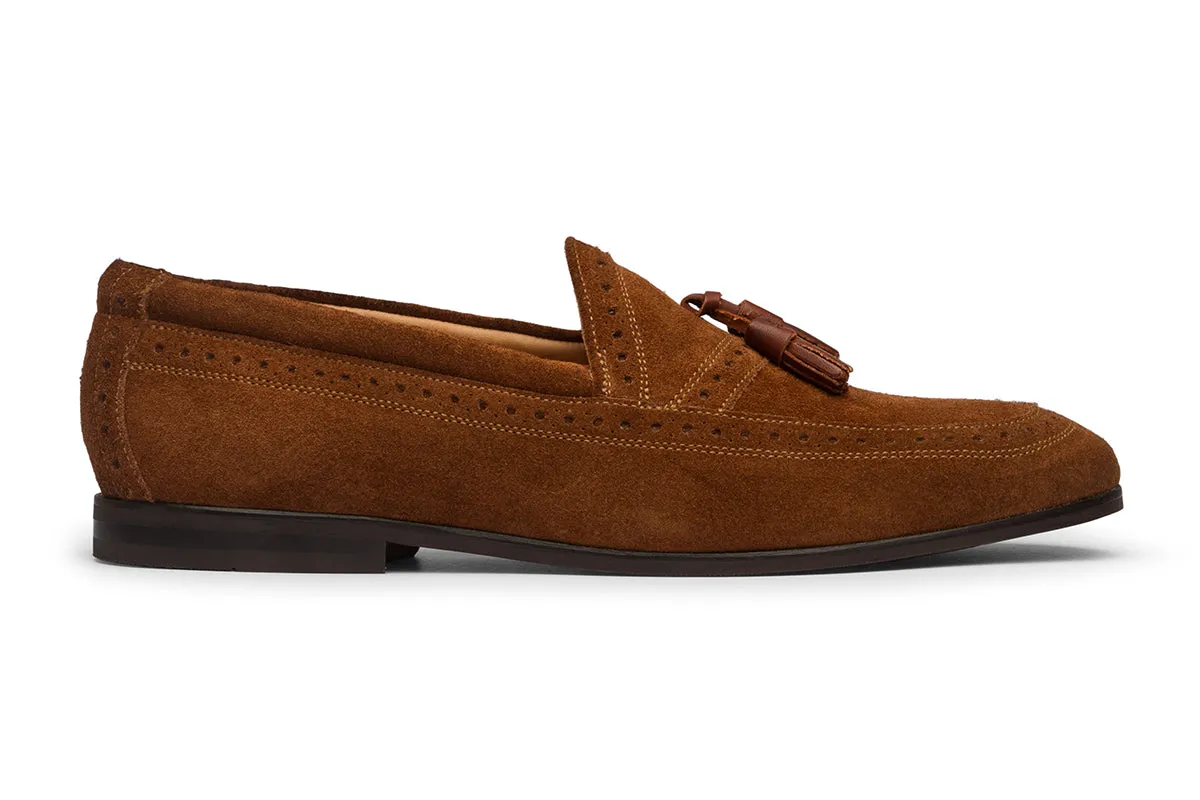 Semi Brogue Tassels Loafer