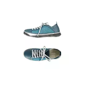 Sneaker Intreccio Soft Blue Jeans