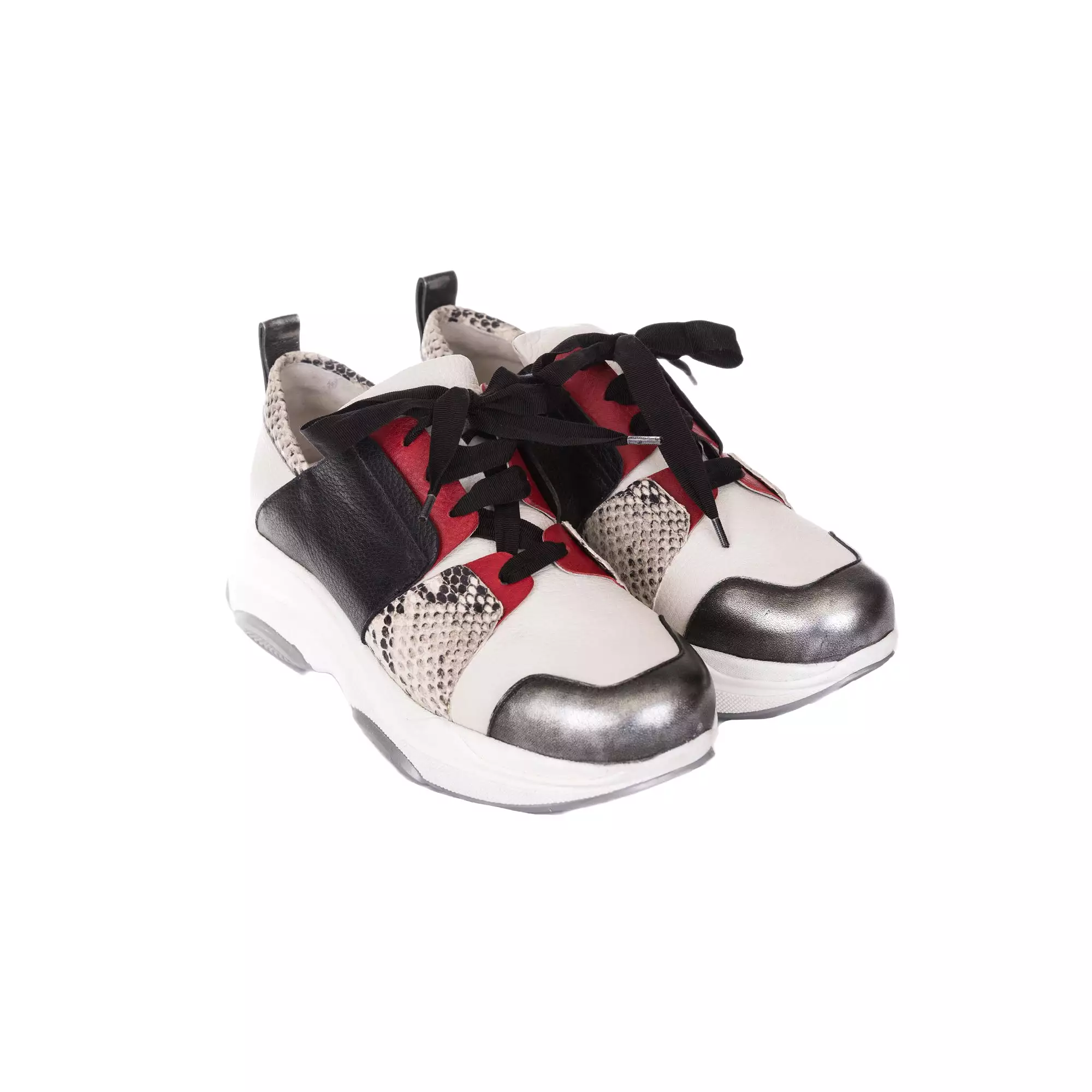 Sneaker Metal Sport Cervo Chalk White