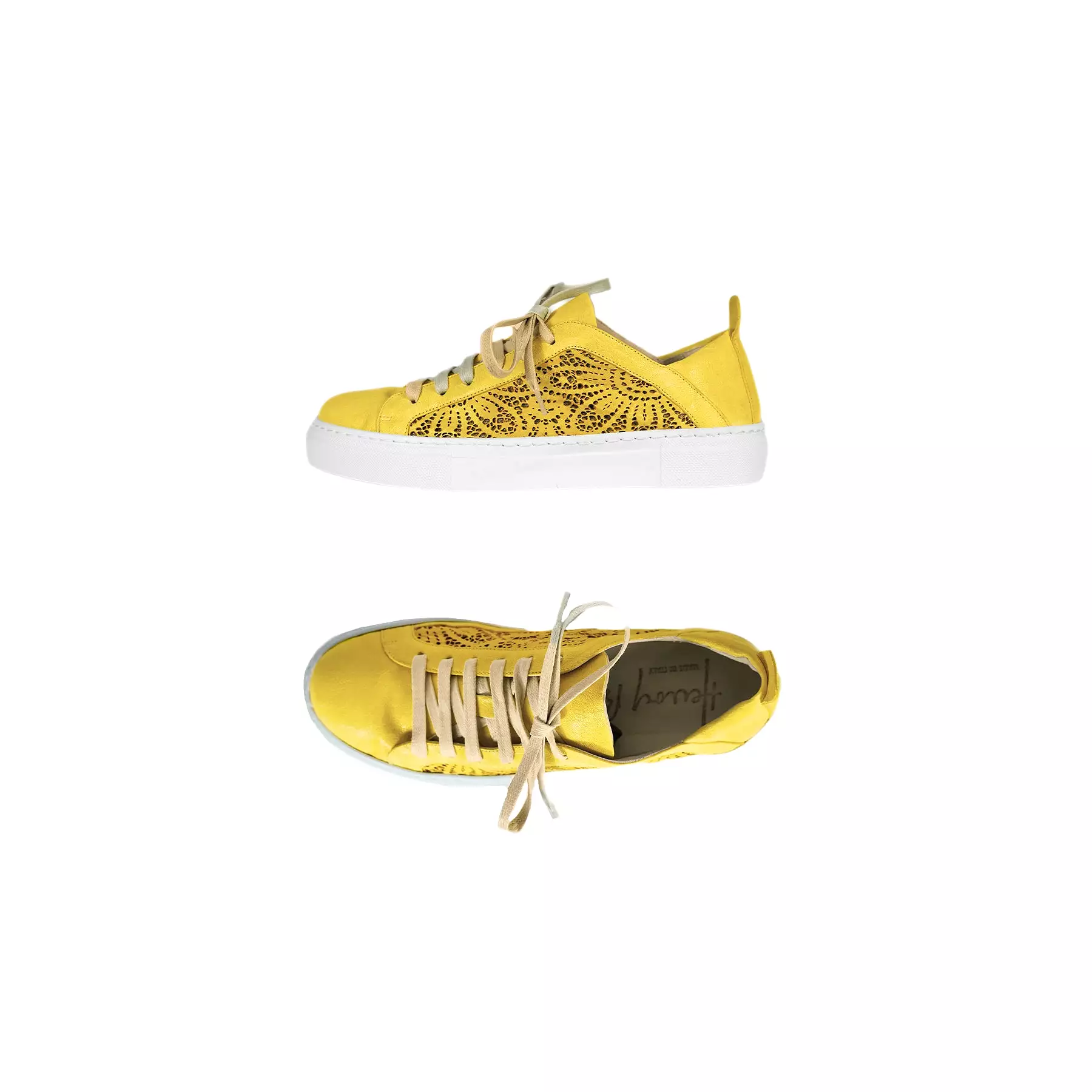 Sneaker Traforato Yellow