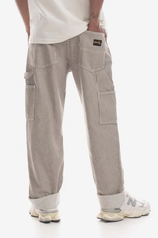 Stan Ray cotton trousers Stan Ray OG Painter SS23021DUS beige color