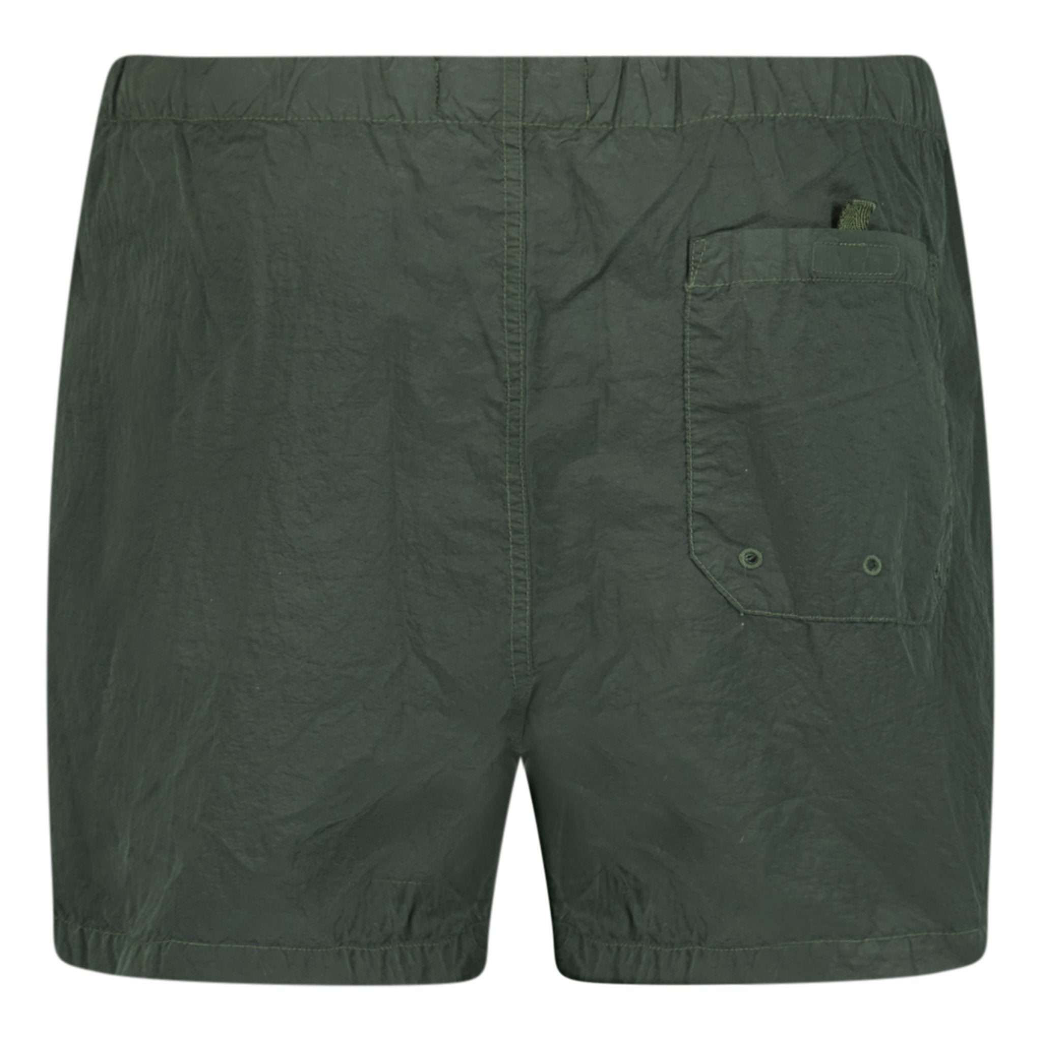 STONE ISLAND CHROME SWIM SHORTS MUSK GREEN