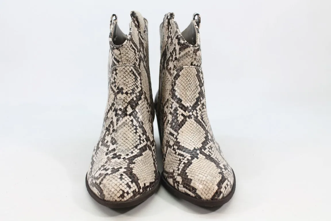 Style & Co. Mykenna Women's Natural Snake Boots 7.5M(ZAP11676)