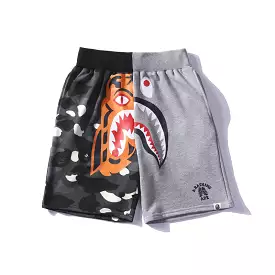 Summer Bape Shark Shorts Casual Street Unisex