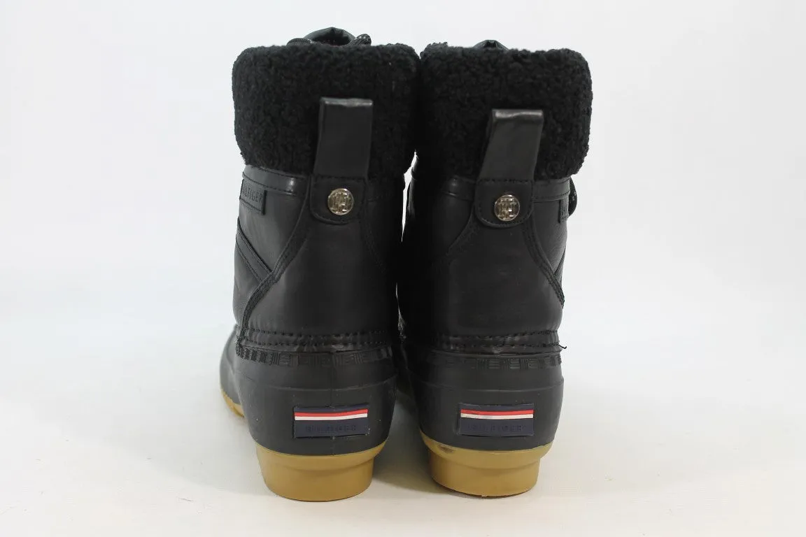 Tommy Hilfiger Rian Women's Black Boots 8M(ZAP18051)