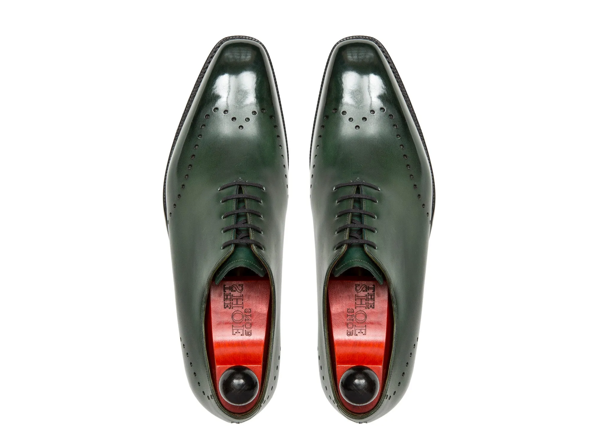 Tony - MTO - Forest Green Calf - LPB Last - Single Leather Sole