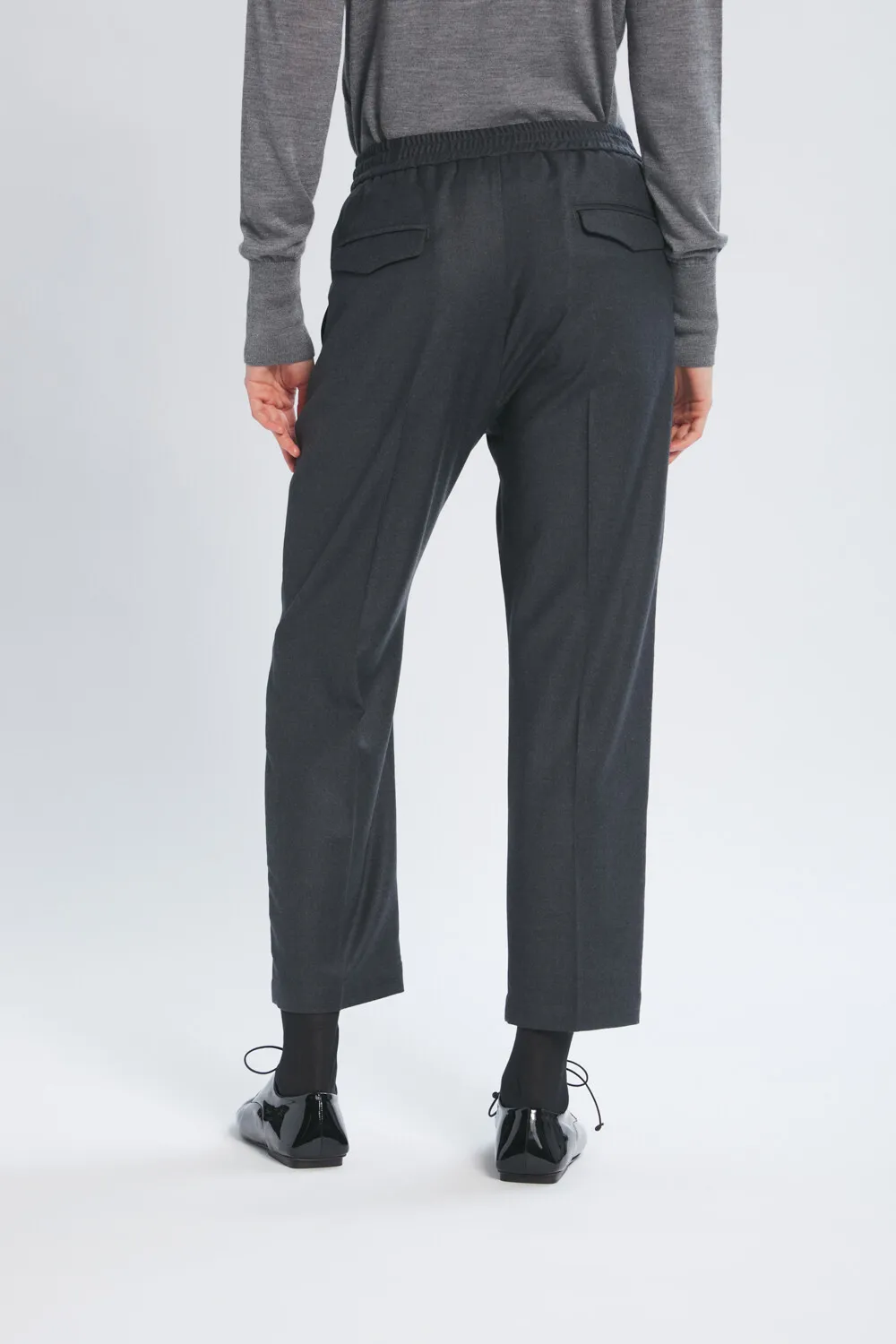 Trousers Alfonso Flan Grigio