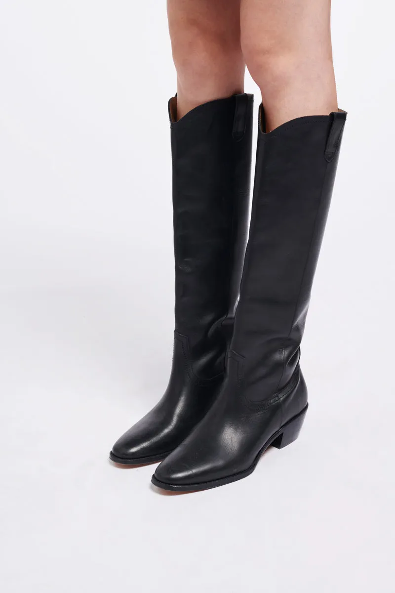  Vanessa Bruno      Bottes Santiag Boot - Noir 